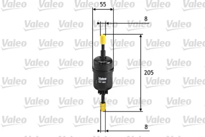 Топливный фильтр VALEO 587023