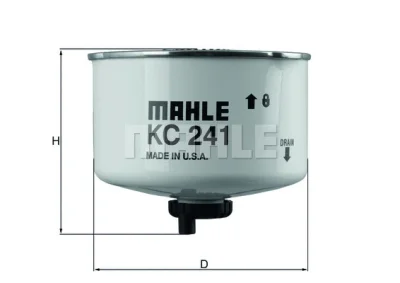 KC 241D KNECHT/MAHLE Топливный фильтр