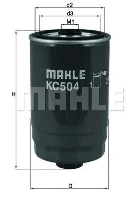 Топливный фильтр KNECHT/MAHLE KC 504