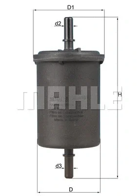 KL 416/1 KNECHT/MAHLE Топливный фильтр