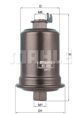 Топливный фильтр KNECHT/MAHLE KL 435