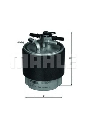 KL 440/18 KNECHT/MAHLE Топливный фильтр