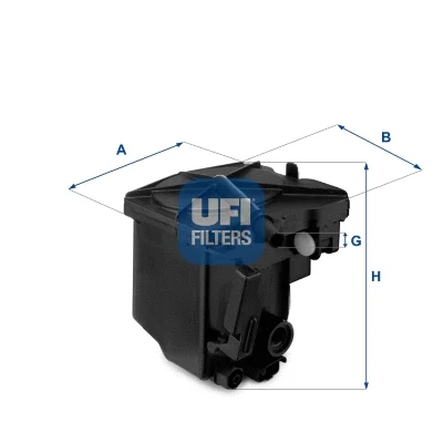 24.027.00 UFI Топливный фильтр