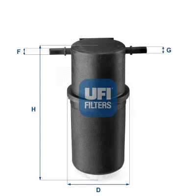 24.144.00 UFI Топливный фильтр