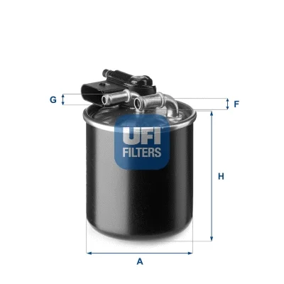 Топливный фильтр UFI 24.148.00