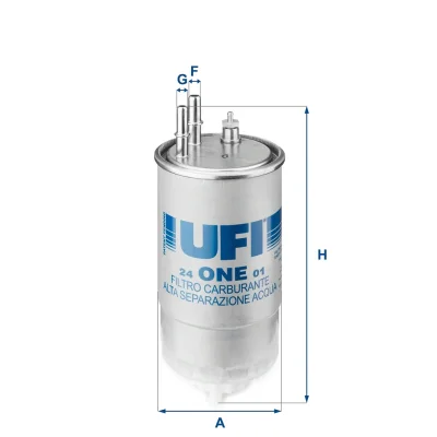 Топливный фильтр UFI 24.ONE.01
