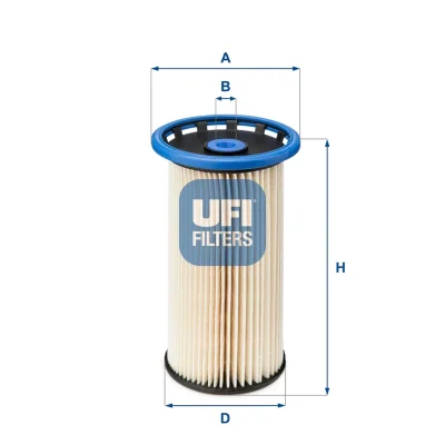 Топливный фильтр UFI 26.038.00