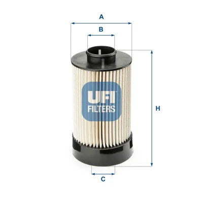 26.072.00 UFI Топливный фильтр