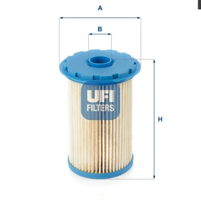 Топливный фильтр UFI 26.696.00