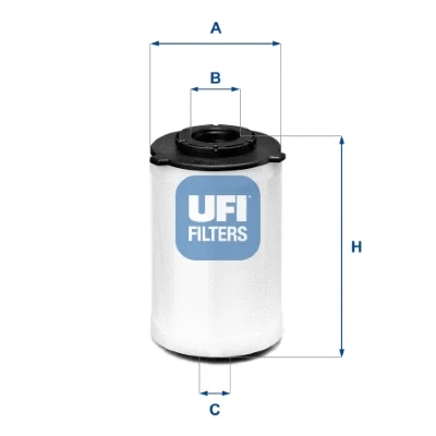 26.H2O.03 UFI Топливный фильтр