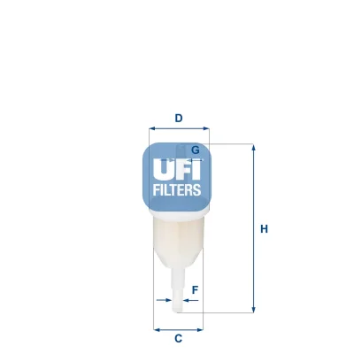 Топливный фильтр UFI 31.009.00
