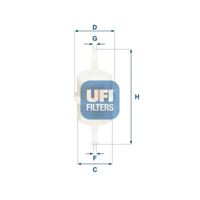 Топливный фильтр UFI 31.012.00