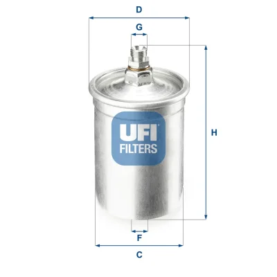 31.505.00 UFI Топливный фильтр