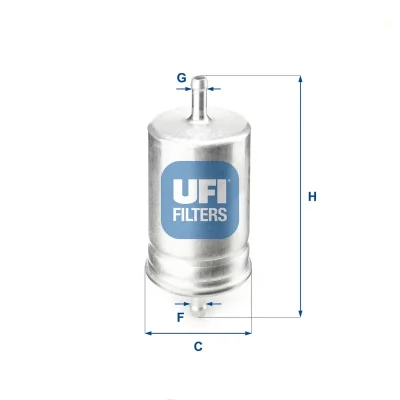 Топливный фильтр UFI 31.510.00