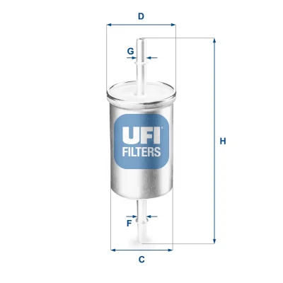 31.769.00 UFI Топливный фильтр