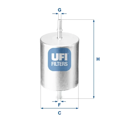 31.817.00 UFI Топливный фильтр