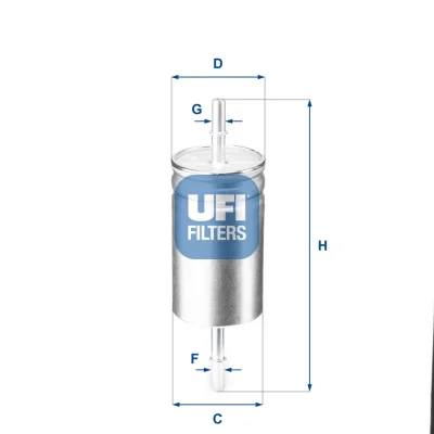 31.842.00 UFI Топливный фильтр