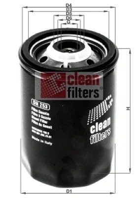 Топливный фильтр CLEAN FILTERS DN 253