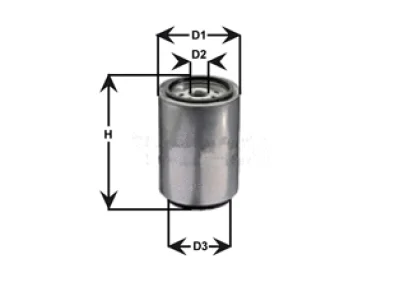 DNW2507 CLEAN FILTERS Топливный фильтр