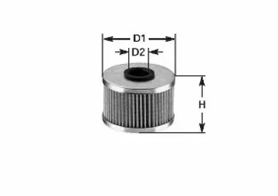 MG1603 CLEAN FILTERS Топливный фильтр