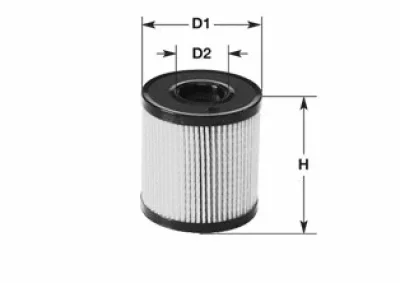 MG1616 CLEAN FILTERS Топливный фильтр