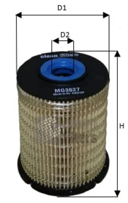 MG3627 CLEAN FILTERS Топливный фильтр