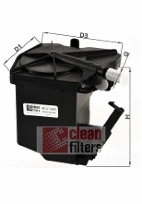 Топливный фильтр CLEAN FILTERS MGC1683