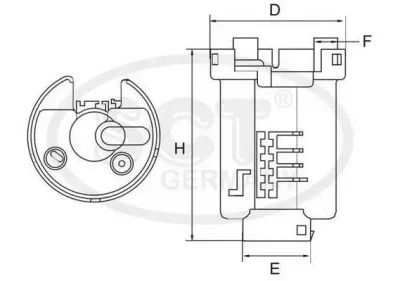 Топливный фильтр SCT GERMANY ST 6516