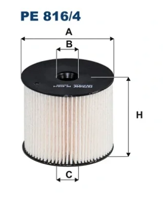 PE816/4 FILTRON Топливный фильтр