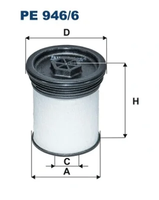 PE946/6 FILTRON Топливный фильтр