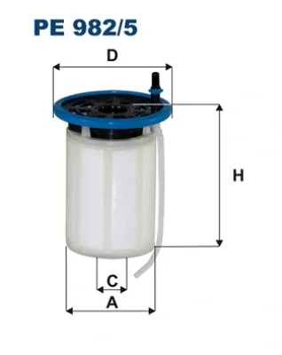 PE 982/5 FILTRON Топливный фильтр