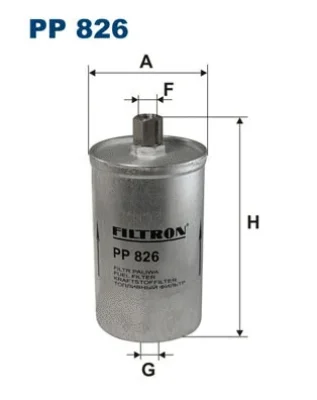 Топливный фильтр FILTRON PP826
