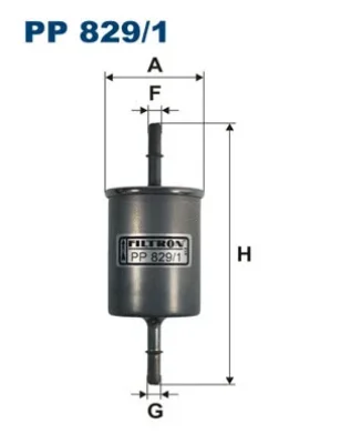 PP829/1 FILTRON Топливный фильтр