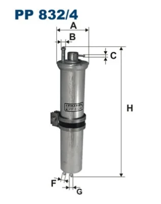 PP832/4 FILTRON Топливный фильтр