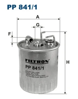 PP841/1 FILTRON Топливный фильтр