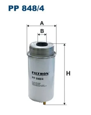 PP848/4 FILTRON Топливный фильтр