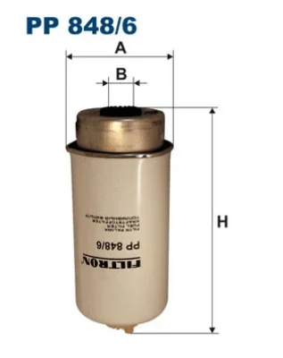 PP848/6 FILTRON Топливный фильтр