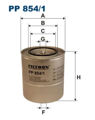 PP854/1 FILTRON Топливный фильтр