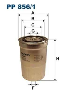 PP856/1 FILTRON Топливный фильтр