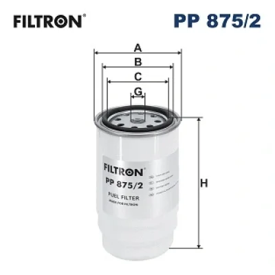 PP 875/2 FILTRON Топливный фильтр