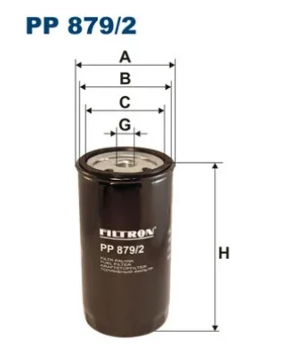 PP879/2 FILTRON Топливный фильтр