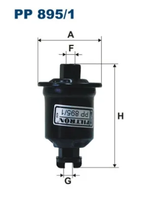 PP895/1 FILTRON Топливный фильтр