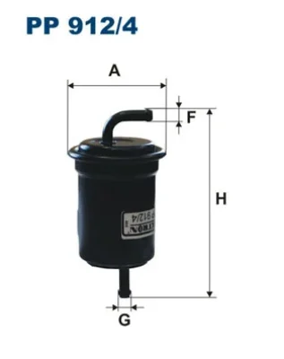 PP912/4 FILTRON Топливный фильтр