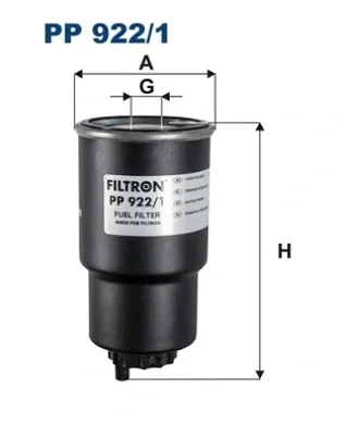 PP 922/1 FILTRON Топливный фильтр