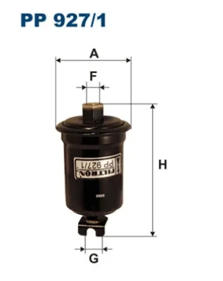 PP927/1 FILTRON Топливный фильтр