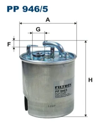 PP946/5 FILTRON Топливный фильтр