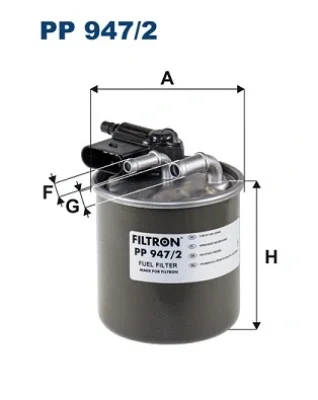 Топливный фильтр FILTRON PP947/2