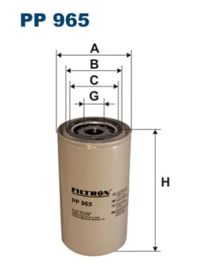 PP965 FILTRON Топливный фильтр