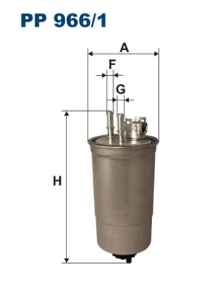 PP966/1 FILTRON Топливный фильтр