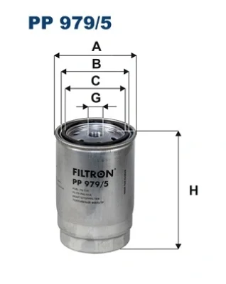 PP979/5 FILTRON Топливный фильтр